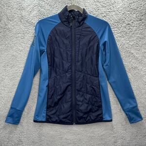 5.11 Tactical Peninsula Hybrid Jacket Women's Medium Blue Zip Outdoor Active EUC